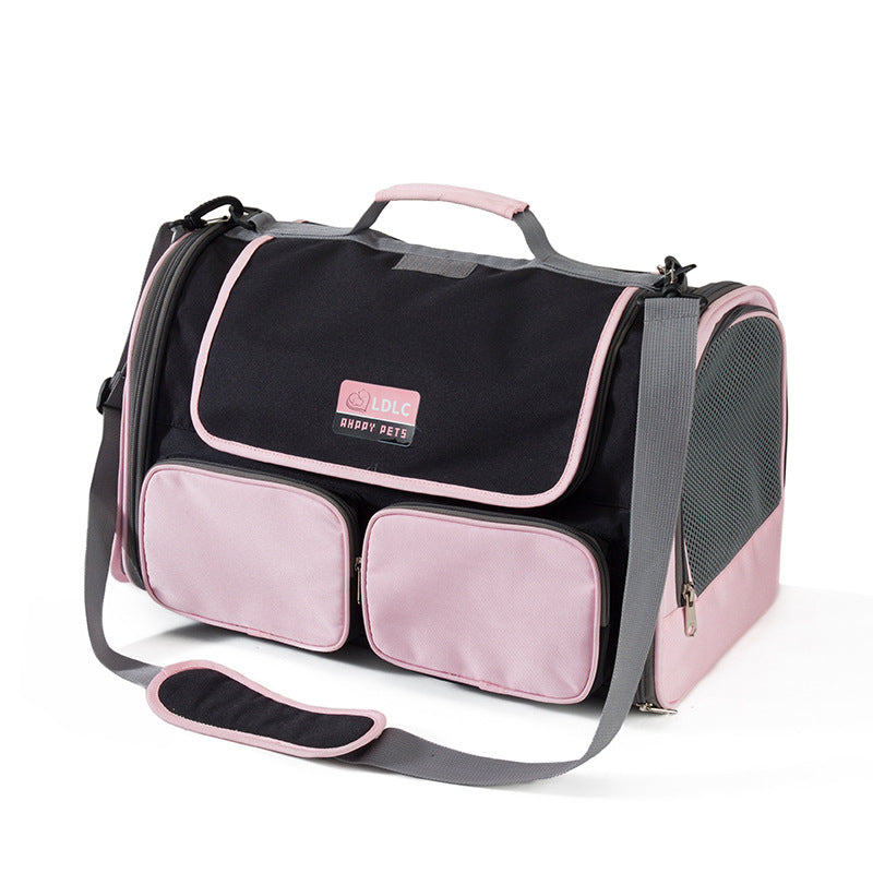 HKM-1520317 Breathable One-Shoulder Pet Bag in Oxford Cloth for Pets up to 15kg