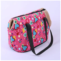 HKM-1523645 Breathable Mesh Travel and Outdoor Pet Bag in Love Pink, Plum Purple, and Pansy
