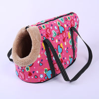 HKM-1523645 Breathable Mesh Travel and Outdoor Pet Bag in Love Pink, Plum Purple, and Pansy