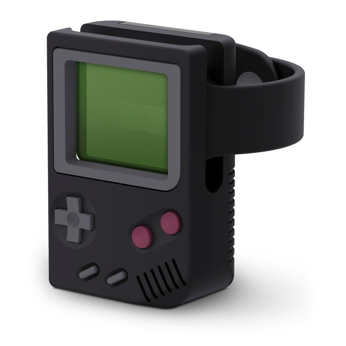 HKM-152467 Silicone Charging Stand for Apple Watch Series 5 – Compact Desktop Docking Base