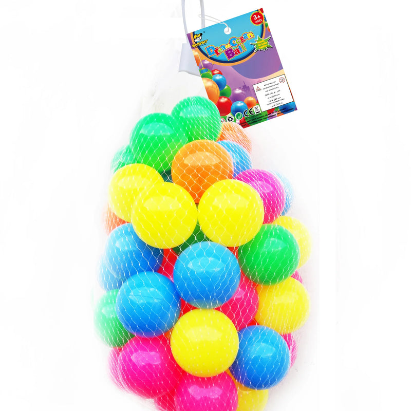 HKM-152531 Indoor Colorful Inflatable Ball Pit Set - Phthalate Free Elastic Ocean Balls for All Ages