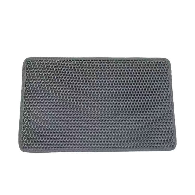 HKM-1525693 Double Layer EVA Pet Litter Mat - Cushioned, Multi-Size Options in Black, Beige, Pink, Gray, Blue, Brown
