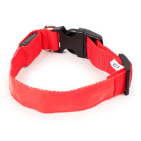 HKM-1525821 Nylon Dog Collar in Various Colors - Adjustable Sizes S, M, L