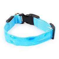 HKM-1525821 Nylon Dog Collar in Various Colors - Adjustable Sizes S, M, L