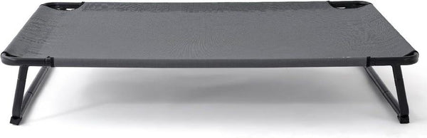 HKM-152595 Elevated Large Dog Outdoor Bed with Adjustable Buckle Legs, Washable Mesh Cover, Non-Slip Feet, Durable, Indoor & Outdoor Use