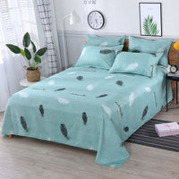 HKM-152595 Universal Thickened Skin-Friendly Bed Sheet Set - Available in Multiple Sizes for All Seasons