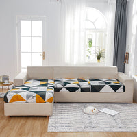 HKM-152659 Stretch Polyester Sofa Seat Covers - Available in Various Sizes for One to Four Seats