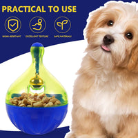 HKM-1527101 Interactive Pet Treat Dispenser Ball for Dogs and Cats - Slow Feeding Puzzle Toy with Tumbler Design