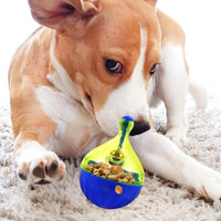 HKM-1527101 Interactive Pet Treat Dispenser Ball for Dogs and Cats - Slow Feeding Puzzle Toy with Tumbler Design