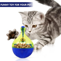 HKM-1527101 Interactive Pet Treat Dispenser Ball for Dogs and Cats - Slow Feeding Puzzle Toy with Tumbler Design