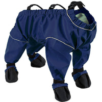 HKM-1528253 Breathable Waterproof Dog Jumpsuit with Soft Bottom - Four Seasons Casual Wear in Mixed Color Options