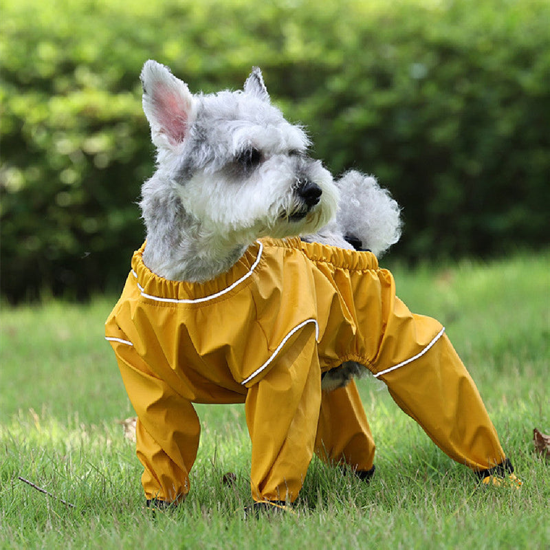 HKM-1528253 Breathable Waterproof Dog Jumpsuit with Soft Bottom - Four Seasons Casual Wear in Mixed Color Options