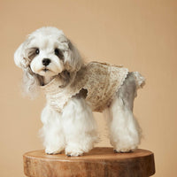 HKM-1528381 Sleeveless Cotton Princess Style Dress for Pets - Teddy Schnauzer, Bichon, Yorkshire Skirt