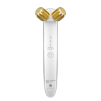 HKM-152851 24K Gold Facial Massager for Lifting and Firming - EMS, Vibration, and Iontophoresis Beauty Instrument