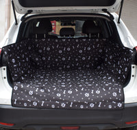 HKM-1528637 Large Waterproof Car Trunk Pet Mat for SUVs - Oxford Fabric Dog Pad, Adjustable Strap Fit