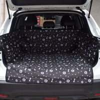 HKM-1528637 Large Waterproof Car Trunk Pet Mat for SUVs - Oxford Fabric Dog Pad, Adjustable Strap Fit
