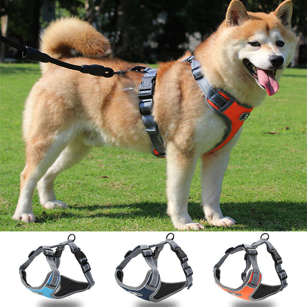 HKM-1528893 Reflective Oxford Cloth Explosion-Proof Punch Vest with Adjustable Chest Strap