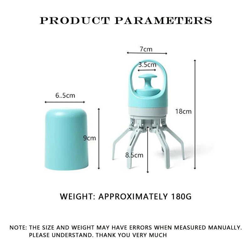 HKM-1531069 Portable Dog Pooper Scooper with Garbage Bag Dispenser for Easy Waste Cleanup