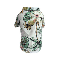 HKM-1531965 Lightweight Dog Hawaiian Shirt for Spring and Autumn - Breathable Chiffon, Multiple Colors Available
