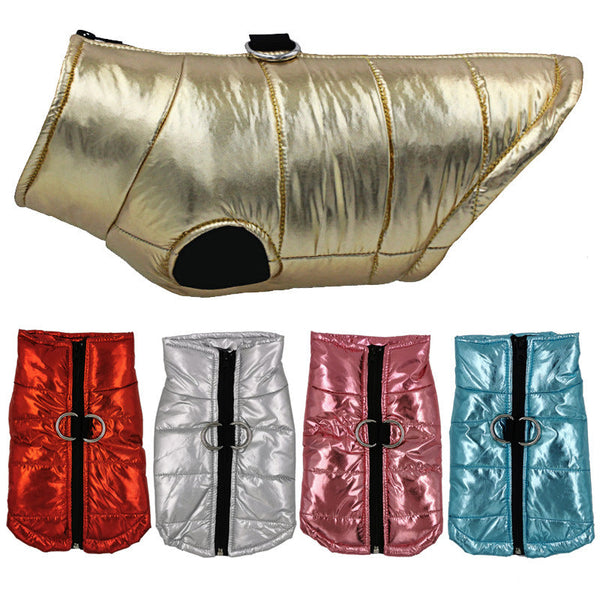 HKM-1533757 Waterproof Cotton Dog Vest in Bright Colors for All Sizes
