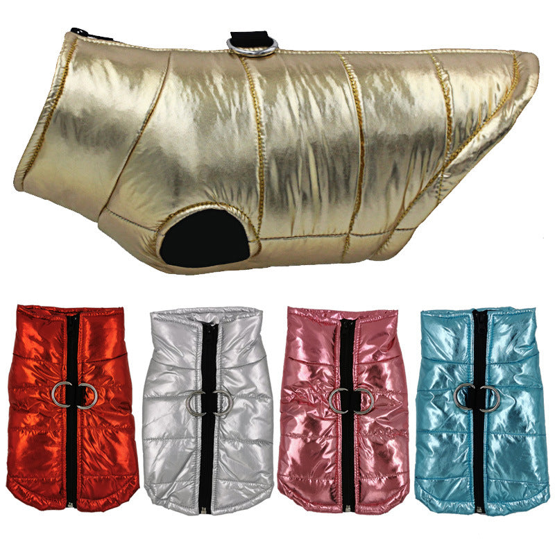 HKM-1533757 Waterproof Cotton Dog Vest in Bright Colors for All Sizes