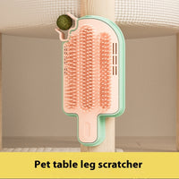 HKM-1537981 Ice Cream Themed Cat Toy with Mint Ball and Feather Teaser