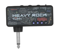 HKM-153939 Portable Mini Earphone Amplifier for Electric Guitar with Distortion Effect - Rechargeable Battery, USB Cable Included