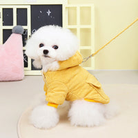 HKM-1539773 Cotton-Padded Winter Jacket with Teddy Bear Design and Pull Ring for Women