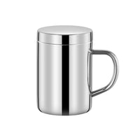 HKM-154003 Classic Double-Layer Insulated 304 Stainless Steel Travel Mug with Engraved Design