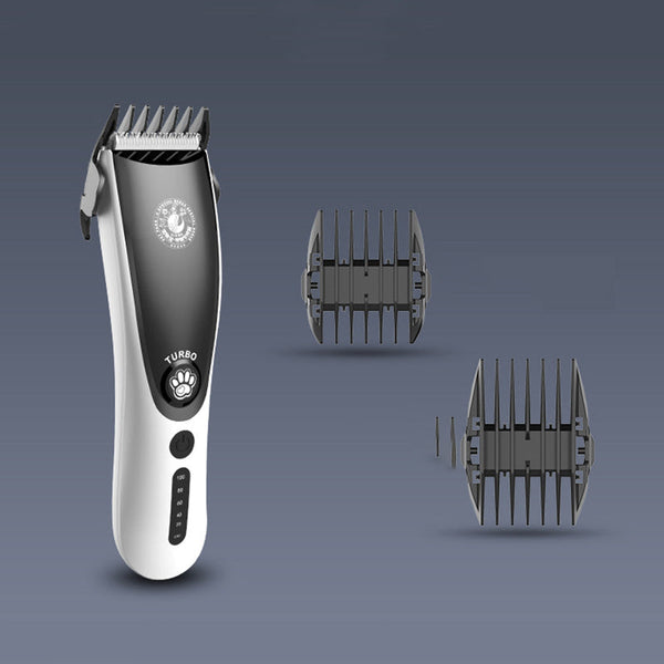 HKM-1540925 Black Metal Electric Pet Clipper with USB Charging
