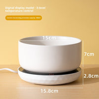 HKM-1541181 Ceramic Heated Cat Water Bowl - Constant Temperature with Multiple Capacity Options