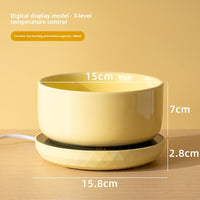 HKM-1541181 Ceramic Heated Cat Water Bowl - Constant Temperature with Multiple Capacity Options