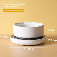 HKM-1541181 Ceramic Heated Cat Water Bowl - Constant Temperature with Multiple Capacity Options