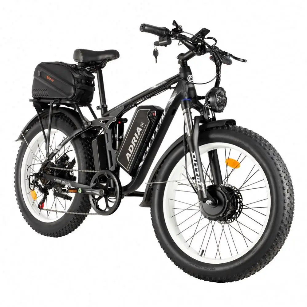 HKM-154131 26 Inch Electric Bicycle 52V 30Ah, 4000W Dual Motor, 7-Speed, Aluminum Alloy Frame, Hydraulic Disc Brakes, 50+ km/h Speed