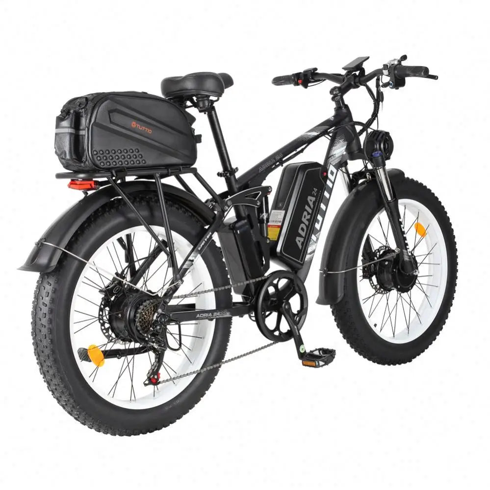 HKM-154131 26 Inch Electric Bicycle 52V 30Ah, 4000W Dual Motor, 7-Speed, Aluminum Alloy Frame, Hydraulic Disc Brakes, 50+ km/h Speed