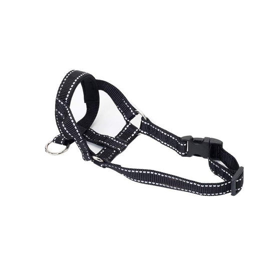 HKM-1542589 Adjustable Anti-Bite Nylon Dog Muzzle with Traction Suit Design, Available in Multiple Sizes