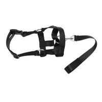 HKM-1542589 Adjustable Anti-Bite Nylon Dog Muzzle with Traction Suit Design, Available in Multiple Sizes
