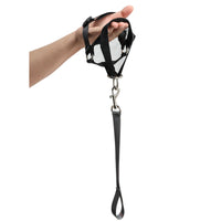 HKM-1542589 Adjustable Anti-Bite Nylon Dog Muzzle with Traction Suit Design, Available in Multiple Sizes