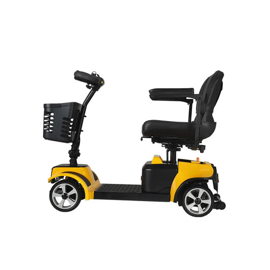 HKM-154451 Foldable Electric Scooter for Adults - 24V 200W Dual Motor, Carbon Steel, 120kg Capacity, Compact Design