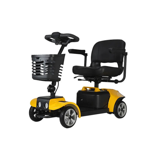 HKM-154451 Foldable Electric Scooter for Adults - 24V 200W Dual Motor, Carbon Steel, 120kg Capacity, Compact Design