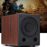 HKM-154579 BRZHIFI SW-6 6.5 Inch Subwoofer 100W Pure Bass Speaker for Home Audio and Theatre Systems