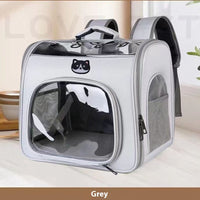 HKM-1547325 Spacious Breathable Portable Pet Bag - Solid Color Options Available