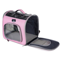 HKM-1547325 Spacious Breathable Portable Pet Bag - Solid Color Options Available
