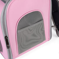 HKM-1547325 Spacious Breathable Portable Pet Bag - Solid Color Options Available