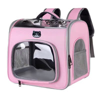 HKM-1547325 Spacious Breathable Portable Pet Bag - Solid Color Options Available
