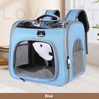 HKM-1547325 Spacious Breathable Portable Pet Bag - Solid Color Options Available