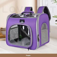 HKM-1547325 Spacious Breathable Portable Pet Bag - Solid Color Options Available