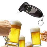 HKM-154771 Digital Breath Alcohol Tester with LCD Display and Keychain Feature