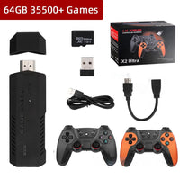 HKM-154899 X2 Ultra Home TV Game Console with HD Graphics and Wireless Dual Controllers