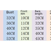 HKM-1549245 Elegant Wedding Dress Pet Gown for Parties - Available in White, Pink, and Green